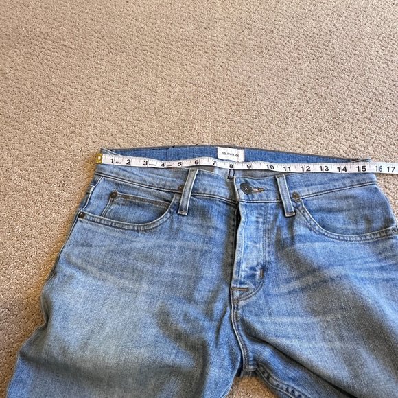Hudson Jeans Axl Slim Fit Button Fly Light Wash Mid Rise Size 30 #M715DAZ - Picture 10 of 16